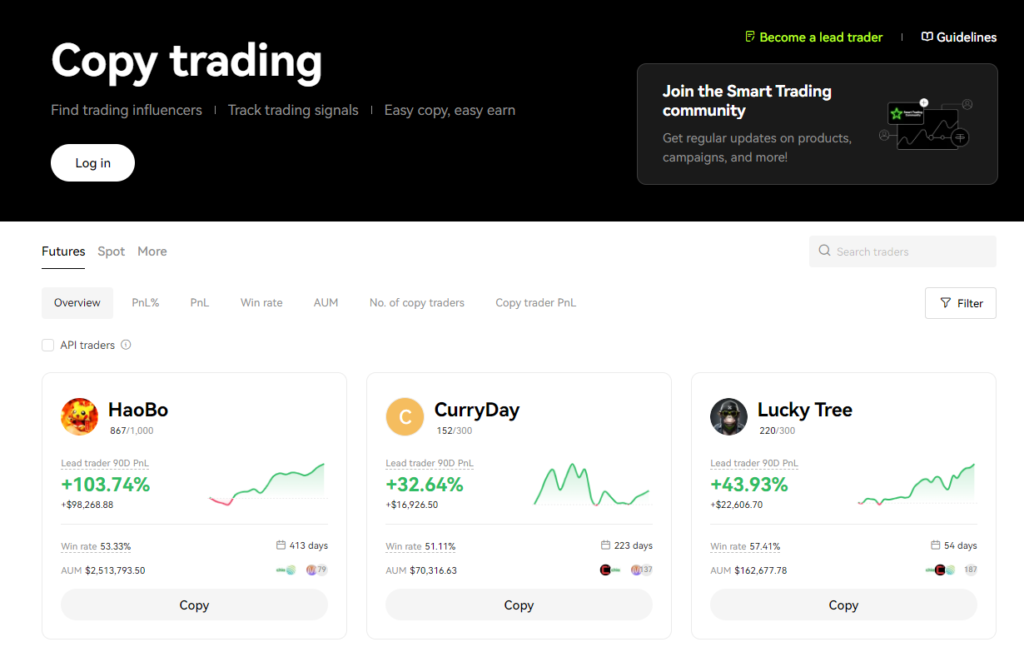 OKX Copy Trading Feature Review